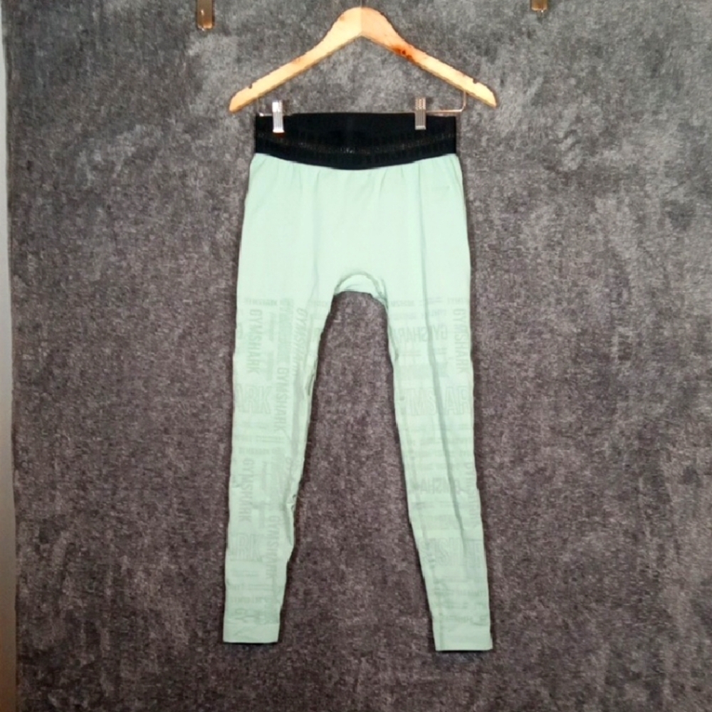 Gymshark Vision Leggings Contrast Waistband Gym Running Outdoors Womens Large